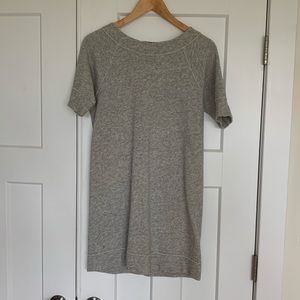 J.Crew Gray Sweatshirt Dress